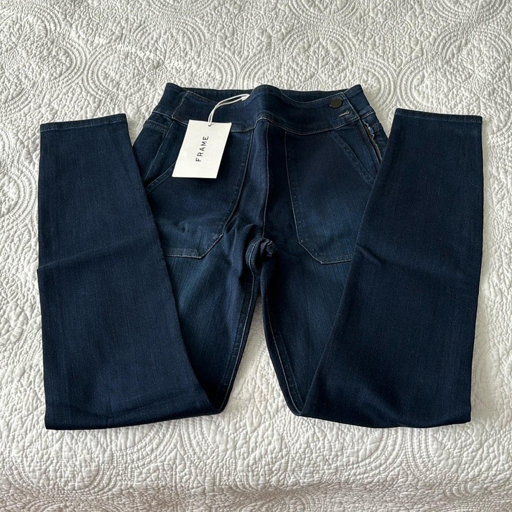Frame Le Françoise high rise skinny jeans